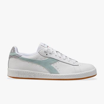 Diadora Game Nizke Optical Letne Biele / Modre - Panske Tenisky